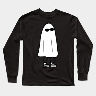 Ghost with glasses Long Sleeve T-Shirt